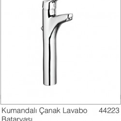 KARADENİZ KUMANDALI ÇANAK LAVABO BATARYASI 44223