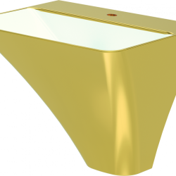 Monoblok Lavabo (45x60) Altın Kaplama